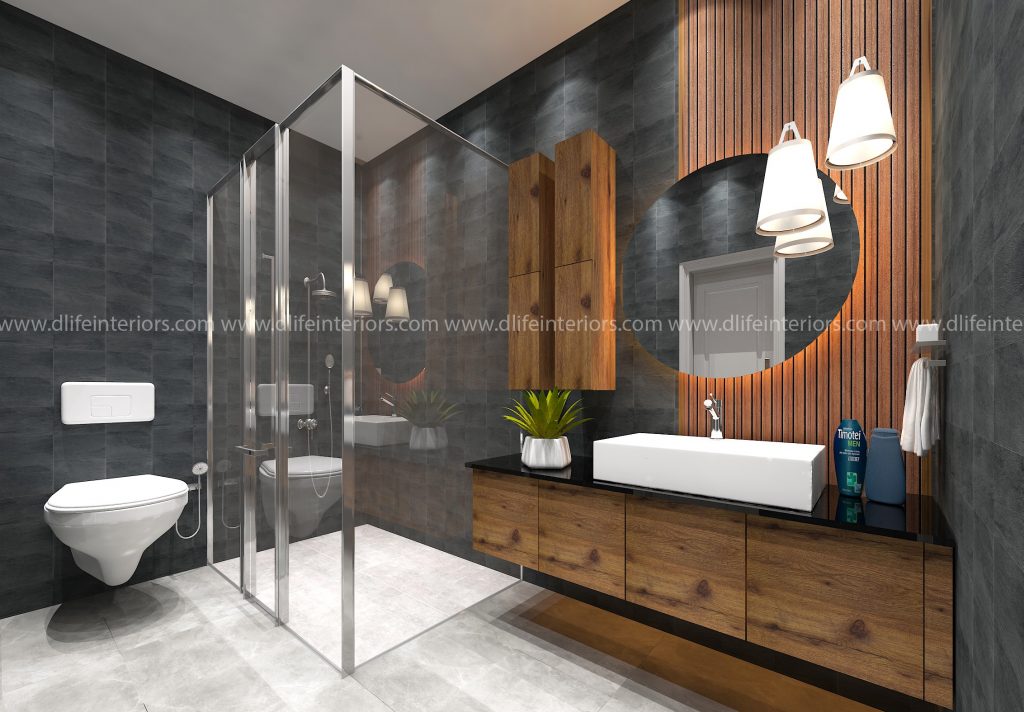 Bathroom storage & Shower Partition Ideas
